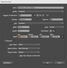 How To Make A Business Card Template With Bleeds In Adobe Illustrator Graphicmama Blog