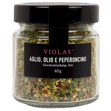 Welcome back to the be my guest series. Aglio Olio E Peperoncino 65 G Im Glas Violas Gewurze Delikatessen
