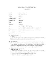 Dis disaj ajik ikan an seb sebua uah h teks teks not notic ice e , sisw siswa a dapa dapatt. Doc Rpp Bahasa Inggris Smp Kelas 9 Lisa Azmi Academia Edu
