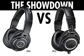 Audio Technica Ath M40x Vs M50x Very Different How To Build A Home Studio Audio Technica Audio Headphones