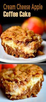 Cream Cheese Apple Coffee Cake Apple Coffee Cakes Coffee Cake Recipes Desserts