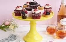 Twine Yellow Melamine Cake Stand, Cupcake Stand, Home Decor, Food Service,  Dessert Accessory, Yellow, Set of 1