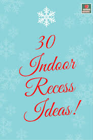 How about making up little packets of activities such as word searches, mazes, fun math pages, etc. 30 Indoor Recess Ideas Organized Classroom