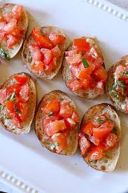 Tomato Basil Bruschetta Recipes Cooking Recipes Food