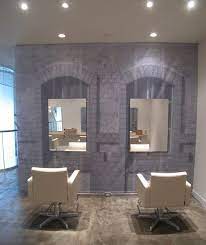 Love The Idea Of These Sheers Stunning Salon Decor Space Design Design