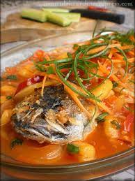 Ikan Tenggiri 3 Rasa Pedes Asam Manis By Nisa Tsvetkova Resep Seafood Resep Masakan Resep Ikan