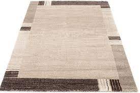 Teppich braun beige creme wohnzimmer teppiche modern mit konturenschnitt. Teppich Castle Flora Oci Die Teppichmarke Rechteckig Hohe 20 Mm Wohnzimmer Online Kaufen Otto