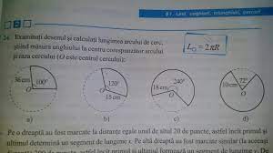 Calculaţi:a) lungimile bazelor ab și cd;b) lungimea diagonalei ac şi a înălţimii ad;c) perimetrul şi aria trapezului. Examinati Desenul Si Calculati Lungimea Arcului De Cerc Stiind Masura Unghiului La Centru Brainly Ro