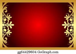 Are you searching for red png images or vector? Luxury Red Gold Floral Wallpaper Clip Art Royalty Free Gograph