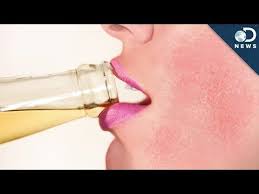 Why Does Your Face Turn Red When You Drink Watch This Video For Details Alcohol Flush Reaction Alcohol Alcoholic Drinks Drinks