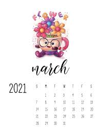 Free printable coloring calendar 2021 inspire you to higher plan, organize, and manipulate your responsibilities with the aid of using setting the whole thing in a single place.they are value powerful and easy to enforce withinside the new year. 25 Fun March Calendar Printable Pages World Of Printables