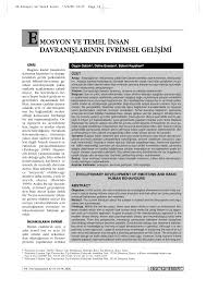 Maybe you would like to learn more about one of these? Pdf Evolutionary Development Of Emotions And Basic Human Behaviours