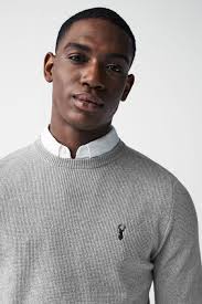 Mock crew neck sweater best sale