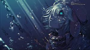 Female anime character illustration, wlop, artwork, women, digital art. Anime Ps4 Blue Wallpapers Wallpaper Cave