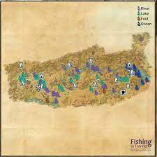 Fisher artisan store npcs have arrived. Enbonheart Pact Fishing Maps Fishing In Tamriel