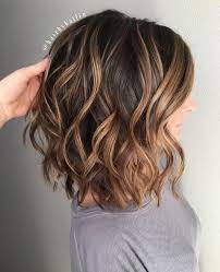 With medium haircuts, there are so many add caramel brown highlights to your ends to brighten the overall color. Caramel Highlights For Medium Brown Hair Medium Hair Styles Medium Length Hair Styles Hair Lengths