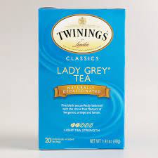 Twinings Decaf Lady Grey Tea Set Of 6 World Market