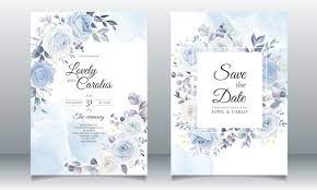Warna biru ini sangat elegan apalagi jika dipadu dengan warna gold. Wedding Images Free Vectors Stock Photos Psd