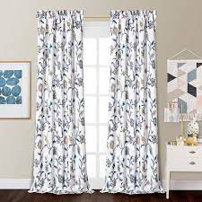 Spring Vine Room Darkening Curtain