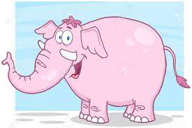 How many stock photos of baby elephants are there? Gluckliche Pink Elephant Cartoon Charakter Lizenzfrei Nutzbare Vektorgrafiken Clip Arts Illustrationen Image 19318523