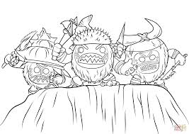 The movie release is in 2016, we have the first coloring pages. Kakamora From Moana Coloring Pages Cartoons Coloring Pages Free Printable Coloring Pages Online