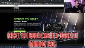 If you're willing to pay a premium you can find them at a higher cost but we recommend finding the cards for their retail price. Cost To Build A Mining Rig 3060 Ti Jan 2021 Youtube