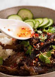 Caramelised Vietnamese Shredded Beef Recipe Asian Recipes Recipes Beef Recipes
