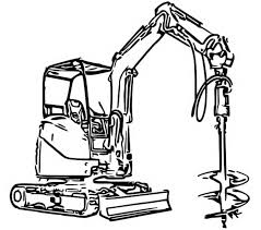Excavator coloring page draw tractor excavator truck coloring pages for kids youtube. Excavator Coloring Pages Coloring Disney Coloring Pages Drawing For Kids