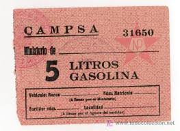 Ahorro para tu empresa de hasta el 30% en el gasto de combustible. Vale Por 5 Litros De Gasolina Campsa Buy Collecting Spanish Civil War At Todocoleccion 27564755