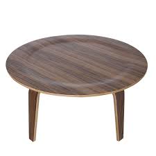 Sourcing guide for eames plywood coffee table: Ash Plywood Center Coffee Round Table In Natural Walnut Finish Living Room Furniture Tea Table Wooden Modern Design Molded Designer Round Tables Design Tabletable Design Aliexpress