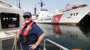 There are four offices responsible. Women Who Lead U S Coast Guard Capt Linda Sturgis Controls 3 500 Miles Of Coast Bizwomen