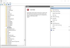 Windows event logs can tell you the sequence and type of events that led up to a particular state or situation. Failed To Clear Log Microsoft Windows Usbvideo Analytic