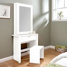 Dressing table with storage online. Budget Dressing Table White 1 Door 3 Shelf 1 Drawer With Stool Buy Online At Qd Stores