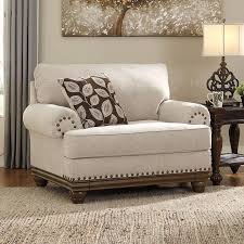 Harleson Wheat Chair And A Half Brown Living Room Decor Brown Living Room Family Room Furniture