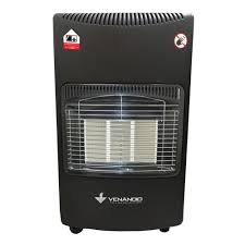 É um aquecedor indicado para uso doméstico, comercial ou industrial. Aquecedor De Ambiente A Gas 03pv Preto Venancio