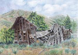 Provides drawings of landscapes, plants, animals, and other aspects ol nature accompanied in comments from the artist on how and why he drew them. Old House By Valentina Gatewood Artwanted Com