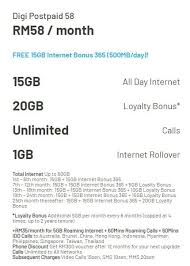 All new phone bundles from digi will come with these new plans instead. Digi S Entry Level Postpaid Plans Get Loyalty Boost