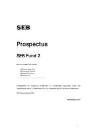 Skandinaviska enskilda banken ab, abbreviated seb, is a swedish financial group for corporate customers, institutions and private individuals with headquarters in stockholm. Prospectus Seb Sverige Prospectus Seb Sverige Pdf Pdf4pro