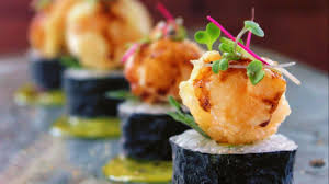 Turquoise water laps at blinding white beaches and volcanic mountains blanketed in misty rainforest rise out of t. Japanese Cuisine On A Roll In Indonesia Nikkei Asia