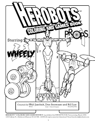 Namely, freak the mighty coloring pages. Herobots Preview Of The Children S Coloring Book Starring Superher