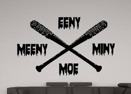 Eflashapps offers fun and educational apps, as well as even more. Streetwall Wall Decal The Walking Dead Eeny Meeny Miny Moe