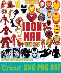 Download Ironman Marvel Bundle Svg Png Dxf Movie Design Bundles