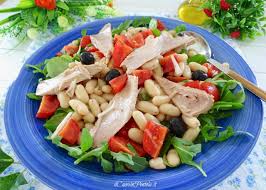 Fagioli e tonno, or white bean and tuna salad, is just about as quick and simple a dish as you can make.if you can open a can, you can make this salad. Insalata Di Tonno E Fagioli Ricetta Estiva Il Cuore In Pentola