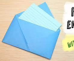 (without tape, glue or scissors). How To Make A Paper Envelope Without Glue Instructables