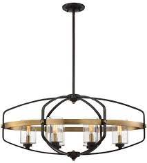 Savoy House 1 8042 6 79 Kirkland 6 Light 32 Inch English Bronze Warm Brass Linear Chandelier Ceiling Light House Lighting Fixtures Linear Chandelier Chandelier Ceiling Lights