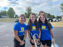 Henry Clay 8th grade Band Night! Our Panthers are having a blast and it is  so fun to see our Panther alumni!! 💙🖤