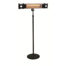 Most of the outdoor heaters we offer can be used in both residential and commercial or hospitality settings. Infrared Electric Freestanding Led Outdoor Heater Energ Target