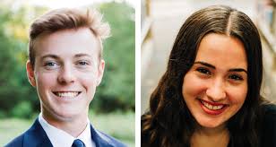 John Beggs and Lucia Walker awarded Monroe County's 2021 Lilly Endowment  Community Scholarships