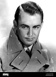 ALAN LADD (1913-1964) US film actor about 1945 Stock Photo