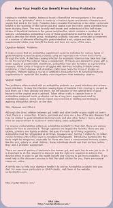 How Your Health Can Benefit From Using Probiotics Buy Essay Online Stuff To Buy Argumentative Essay
